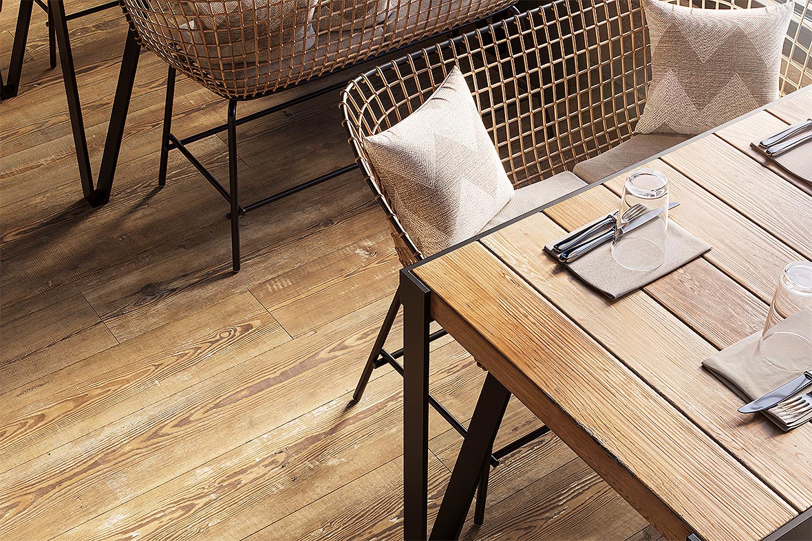 Karta - Shepherd wide plank - Recycled Leather Series