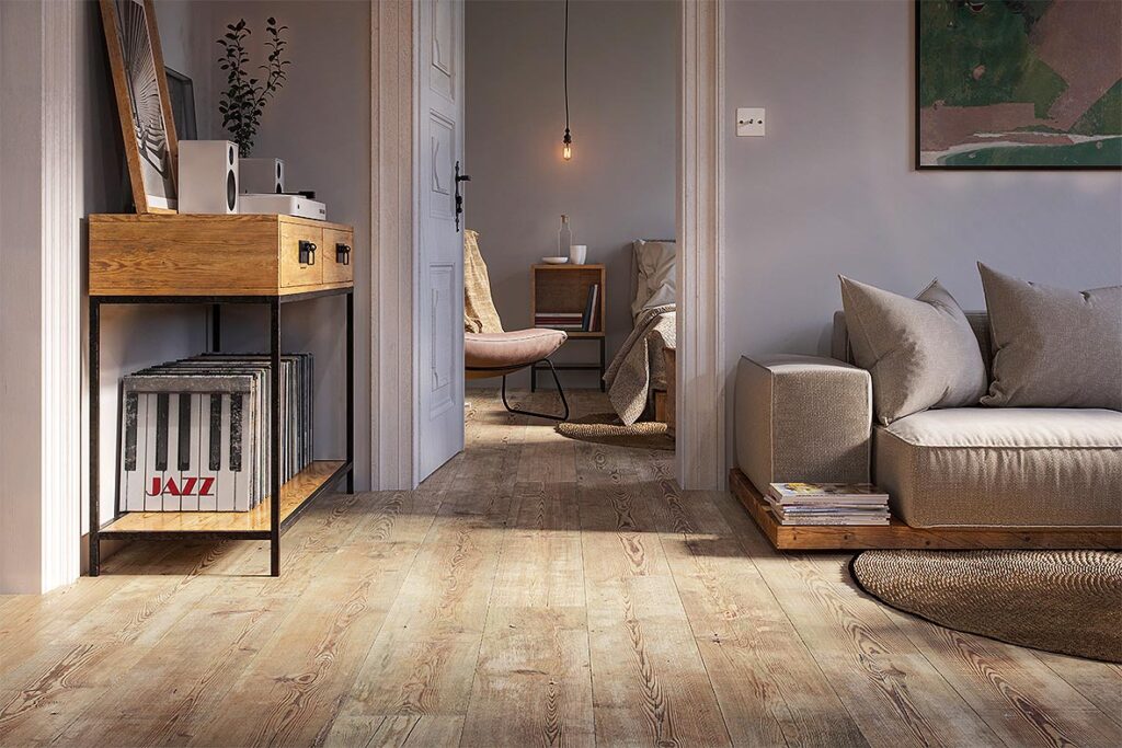 Karta - Shumate wide plank - Recycled Leather Series